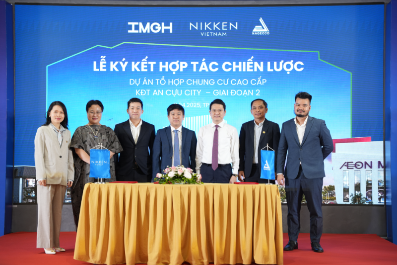 Ký kết hợp tác chiến lược phát triển khu chung cư cao cấp
